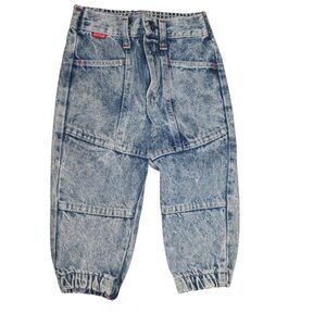 Vintage Rustler Kids Denim Jeans Hard Wash Unisex 80's Jeans 2T